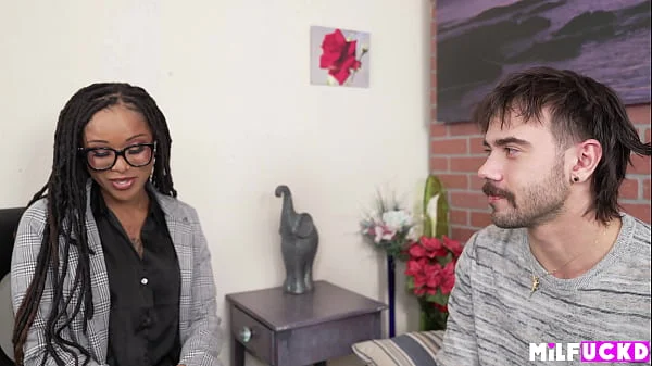 Psychologist gets fucked by patient in her office videos