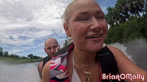 Fucking Hot Blonde Teen Harley King on a Jet Ski videos