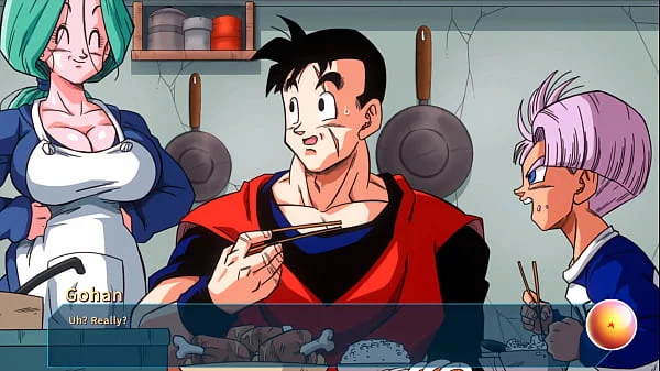 Bulma Adventure 4 -  Future Bulma thanks Gohan with amazing sex - Part 2 videos