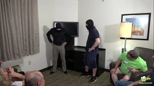 Tadople Hosts an Improv Class That Turns Into a Cum-Filled Gangbang! videos