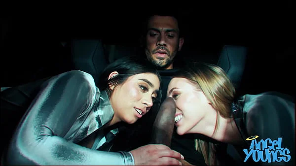 Futuristic Cyber Truck Threesome with Angel Youngs and Violet Myers videos