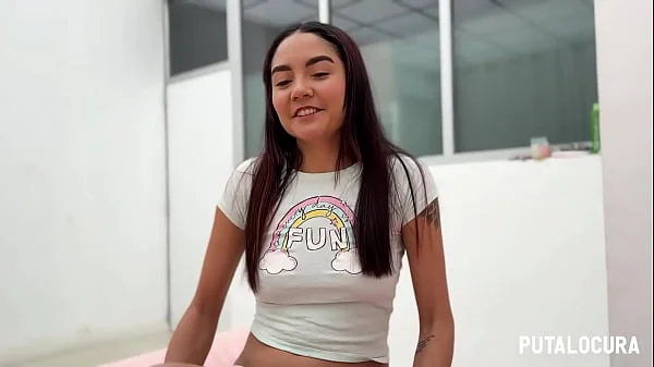 PutaLocura - Inocente colombiana Allison Sweet follando y charlando con Torbe videos