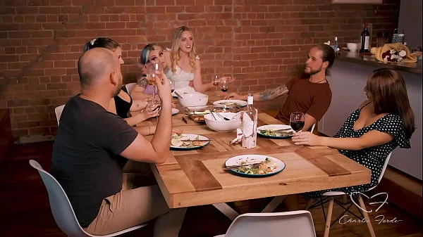 Woody, Violet Devine, Trixie Monroe, Nova, Leo & Charlie's Orgy! videos