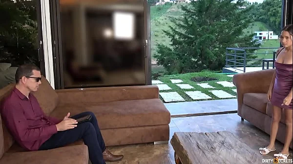 I FUCK A BLIND MAN'S DAUGHTER NEXT TO HIM, CUM DROPS ON HIM AND HE THOUGHT IT WAS CREAM videos