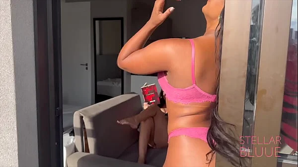 TRANSEI COM A MUSA DO CARNAVAL BRASILEIRO MULATA PERFEITA E GOSTOSA ESFREGAMOS NOSSAS BUCETA COM O VIBRADOR ATÉ GOZAR - TEASER - LUANA COUTO videos