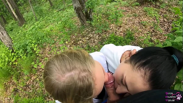 Amateur threesome blowjob outdoors videos