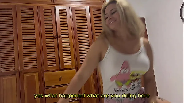 I fuck my stepmom while my step dad is out of town - English subtitles videos