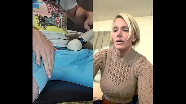 42yr old milf sees ballbusting for the first time videos