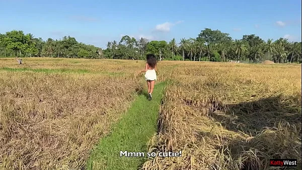Cute Rice Picker Girl 18 y.o. Fucks New Boss On His Farm - Creampie videos