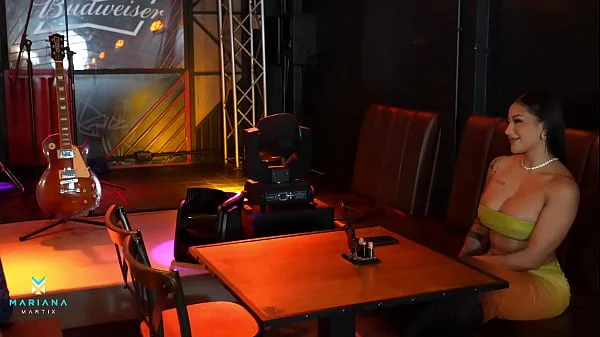 I have rough sex with a waiter in a restaurant bathroom - Mariana Martix & Danner Mendez videos