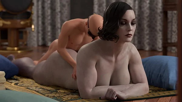 Lady Dimitrescu Ordeña La Polla De Un Aldeano | Resident Evil videos