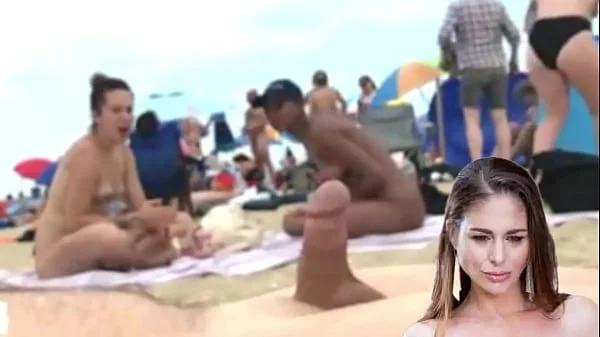 Confession: Un homme éjacule sur la plage videos