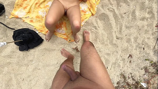 Big Ass Colombian Latina Gets Naughty On A Public Nude Beach While Strangers Watch videos