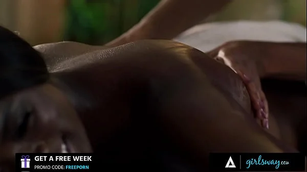 GIRLSWAY - Coworkers August Skye & Ana Foxxx Have Finger Butt Massage From Masseuse Destiny Mira videos