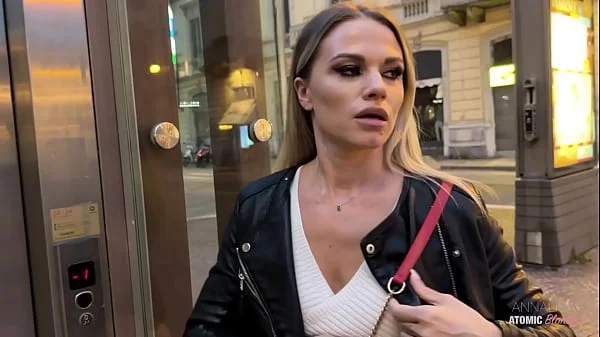 Risky Public Blowjob: Blonde Slut Swallows It All videos