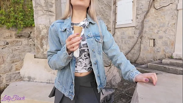 Romantic walk with remote controled vibrator in my pussy videos