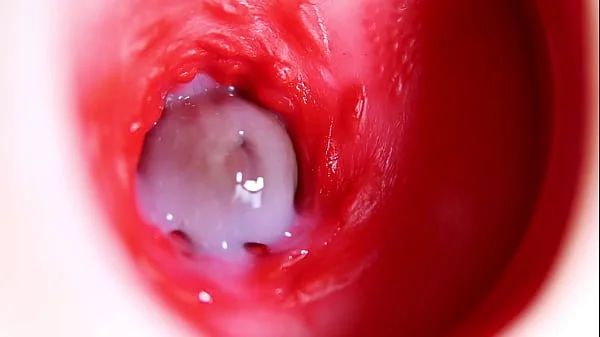 Nice big head slides inside best friend's sweet shiny hole! videos