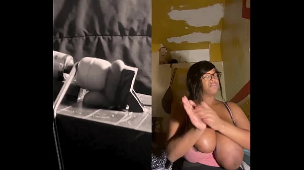 Shy quiet girl with GG tiddies does not like my dick videos