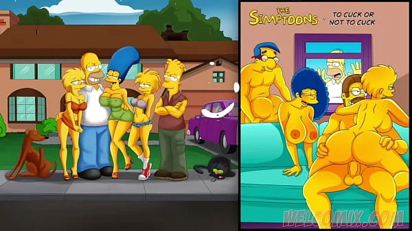 Watching my wife fucking another man! Simpsons porn Cuckold! videos
