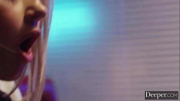 Deeper. Fun sized Cuties Coco Lovelock and Madi Collins Share Parker's Cock videos