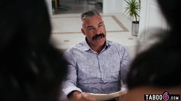 Asian teen step daughter twins share step dad his big cock videos