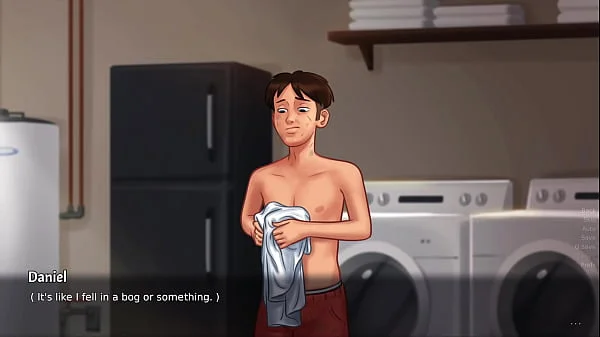 Summertime Saga - Milf Stepmom gets a sexy massage- Part 1 videos