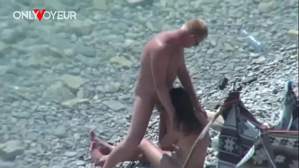 Beach Voyeur. Slut wife gives head and gets fucked in public videos