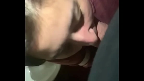 Filthy Pig swallows cum in toilet videos