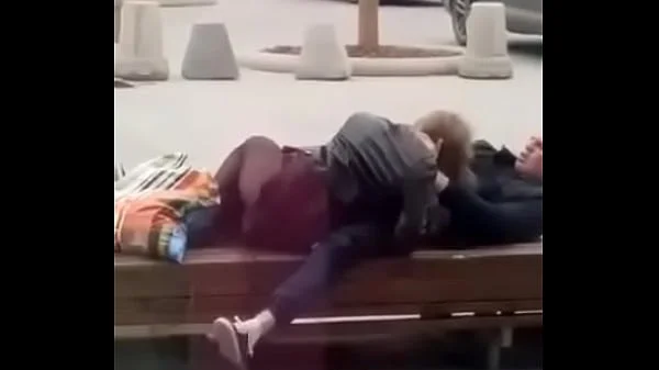 Stupid blonde gives blowjob in public videos