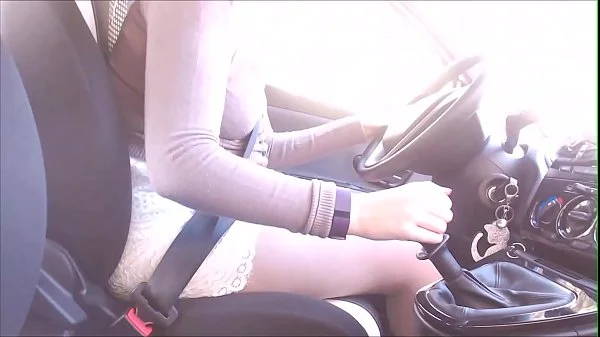 Your takes you to you want to spy on her while driving masturbate for her! videos