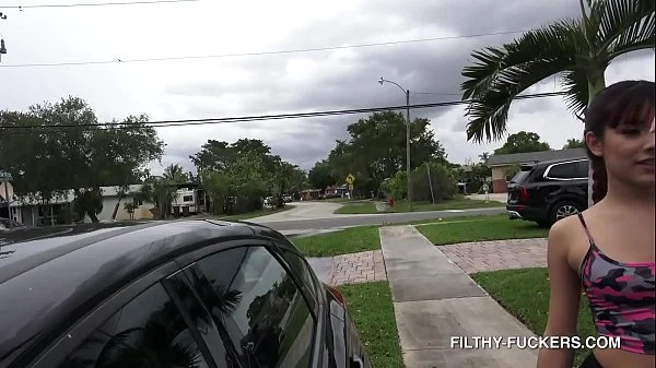 beautiful 18 year old latina amber fox gets her tight little pussy stuffed with a big thick cock hd videos