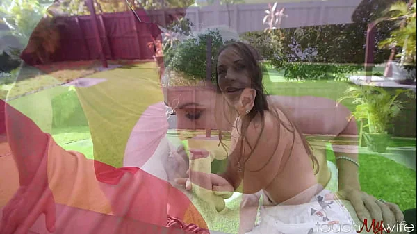Shy Poolboy Seduced And Fucked By My Persistent Wife - Aimee Cambridge - TouchMyWife videos