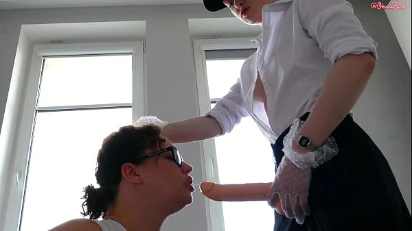 Extra Skinny Travesty Girl Hard Fucking Big Milf with Massive Tits! videos