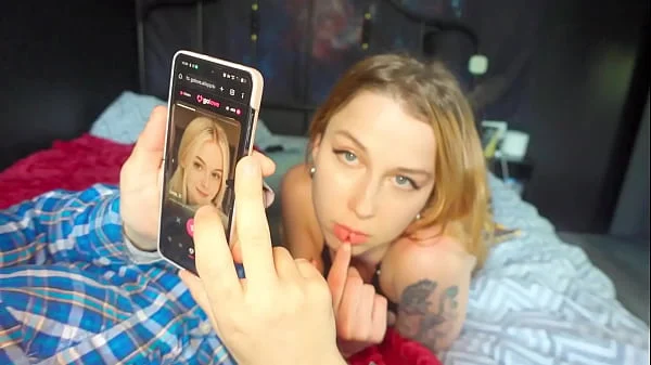 Sharing a bed with my stepsister - texting Ai girls led to sex with my stepsister videos