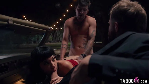 Huge boobs latina wife kinky public sex with husband and stranger videos