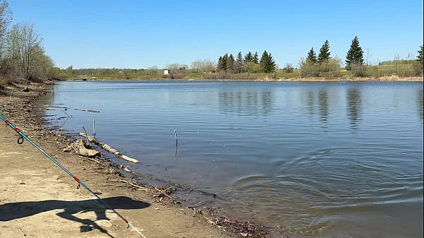 Young angler girl went to fish after school videos