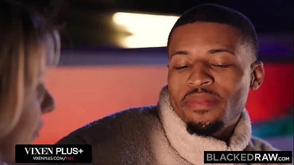 BLACKEDRAW Blonde Cutie Aria Banks Ditches Boring BF For Night Of BBC videos