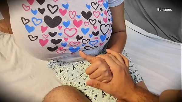 Big Tits StepSister was alone at home then StepBrother Came to Give Company videos