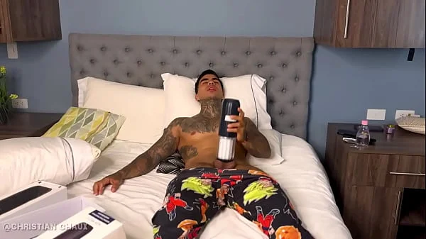 My stepmother leaves a gift for my step father and I end up fucking her videos