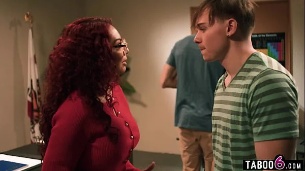 Students double penetrate their mature MILF teacher Kiki Daire videos