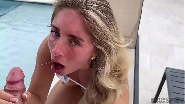 Hot Blonde Neighbor Bonnie Blue Gets Fucked and Folded by JMac videos