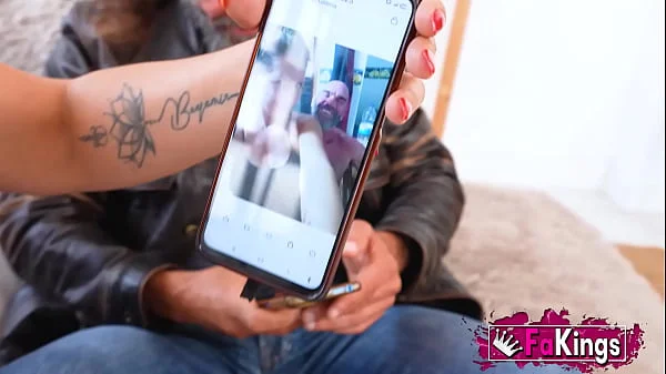 Big-titted MATURE Milena Sanz tries out a cock in front of her husband videos