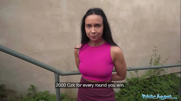 Public Agent - MILF bends over for a fat cock outdoors in the garden shed videos