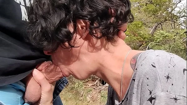Blowjob in the woods videos