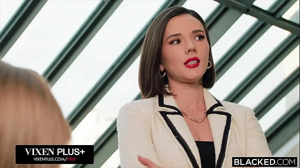 BLACKED Gorgeous Duo Stefany Kyler And Lia Lin Take On Jason Luv's Massive BBC videos