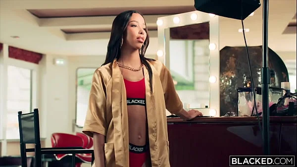 BLACKED Gorgeous Duo Stefany Kyler And Lia Lin Take On Jason Luv's Massive BBC videos