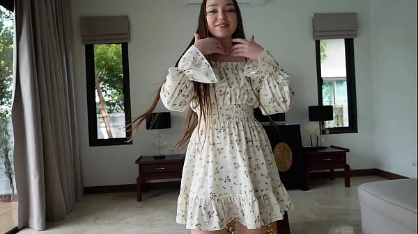 Trying On a New Dress... Then Fucked Hard at Home videos