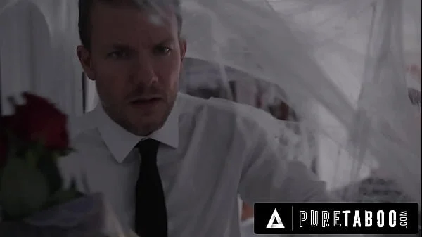 PURE TABOO Possessed Housewife August Skye DRAINS Local Boy & Her Husband Of CUM After Spider Bite! videos