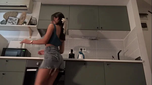 Petite College Girls share the same apartment and they love to flash their ass and pussy for a few more likes videos