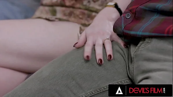 DEVILS FILM - Hot Babe Anna de Ville Loves Being Shared During Steamy Threesome With Two Big Cocks videos